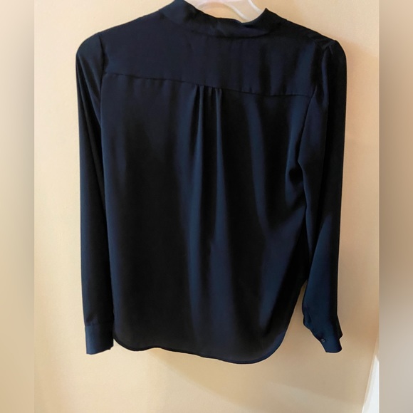 Dex metropolitan black sheer blouse size medium - Picture 6 of 7